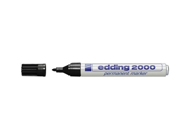 Merkepenn EDDING 2000 sort 